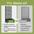 Mobile Metal Planter Box With Trellis, Privacy Screen, Modern Design