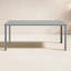 Table de salle à manger en aluminium Ottie-1749528805