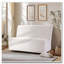 Causeuse beige en tissu Boucle