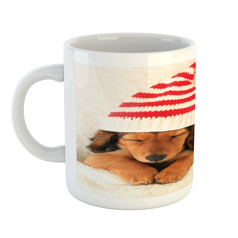 Grande tasse à café teckel