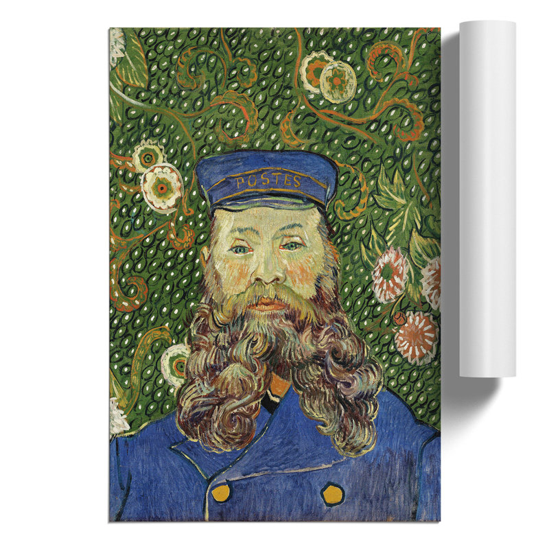 The Postman Joseph Roulin by Vincent van Gogh - Frameless Print, 30cm H x 21cm W x 0.1cm D