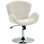 Chaise de bureau, chaise de bureau pivotante avec siège large, dossier papillon
