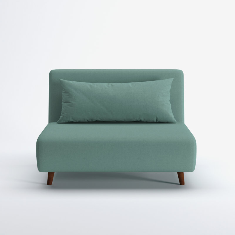 Blago Jacquelyn Convertible Chair, Seafoam Polyester 