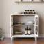 Armoire de cuisine avec portes doubles en verre