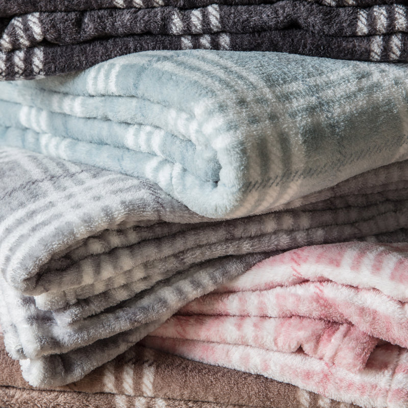 Throw Blanket, Silver