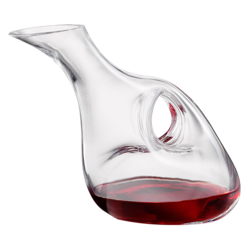 Ivy Bronx Decanter No Drop, Decanter, Crystal Glass, 0.75 L, 30175515