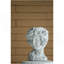 Pot de fleurs mural en ciment pour l'intérieur et l'extérieur du jardin, 8 po x 9 po x 11,5 po