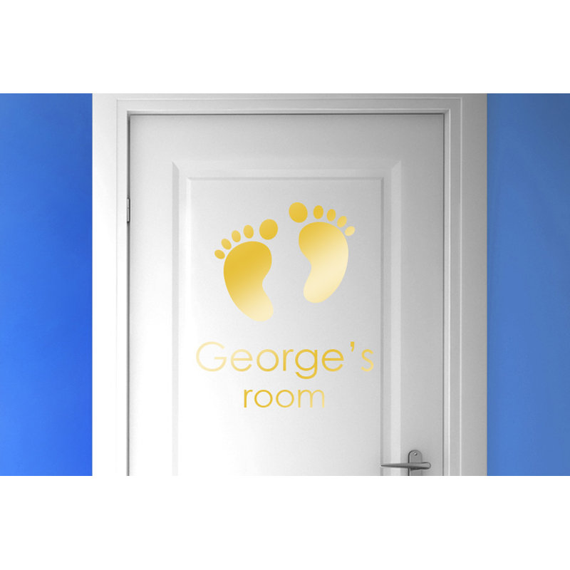 Wall Decal, Shiny Gold