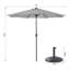 Aaroon 300cm Tilt Market Parasol-60025232