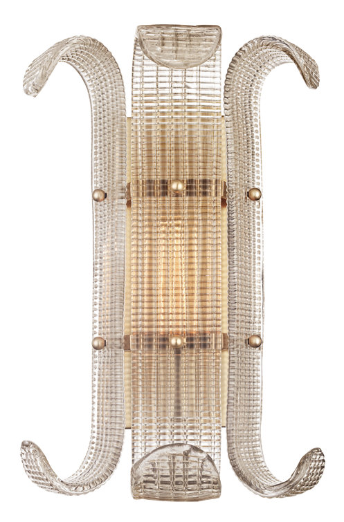 Brasher 1 - Light Sconce, Aged Brass