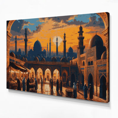 Art urbain sur toile, cités, cités, Égypte