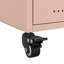 Angala 36cm W Steel Bedside Table-87684023
