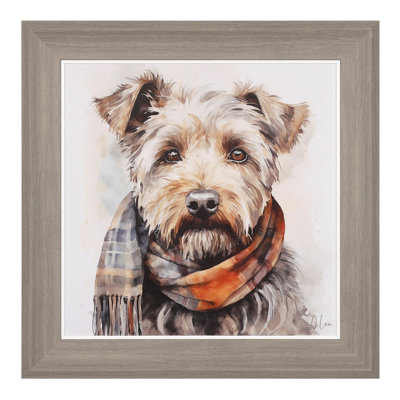 Teddy Framed Canvas Wall Art