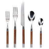 BIA Cordon Bleu Conty 5 Piece 18/10 Stainless Steel Flatware Set, Service for 1
