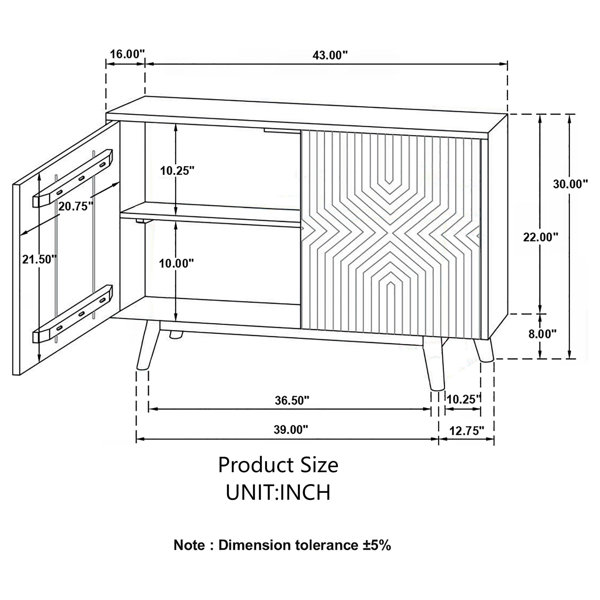 Dimensions du produit