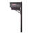 Hummingbird Aluminum Post Mounted Post Box