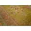 Hand Knotted Pile Rectangle 1880s Yellow / Gold Wool Antique Turkish Oushak Rug