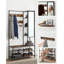 Airianna 98 cm W Hall Tree with Storage Bench and Shoe Storage