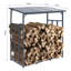 Sipos 185cm W Metal Log Rack