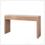 Console moderne à 4 tiroirs - Table d'entrée de 59,2 po en bois naturel-670380876