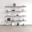 Gravity 70.9" Bookcase with Matte Finish