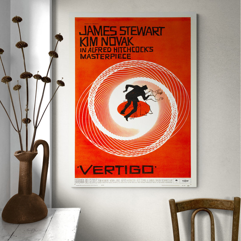Vertigo - Wrapped Canvas Print, 41cm H x 31cm W x 4cm D