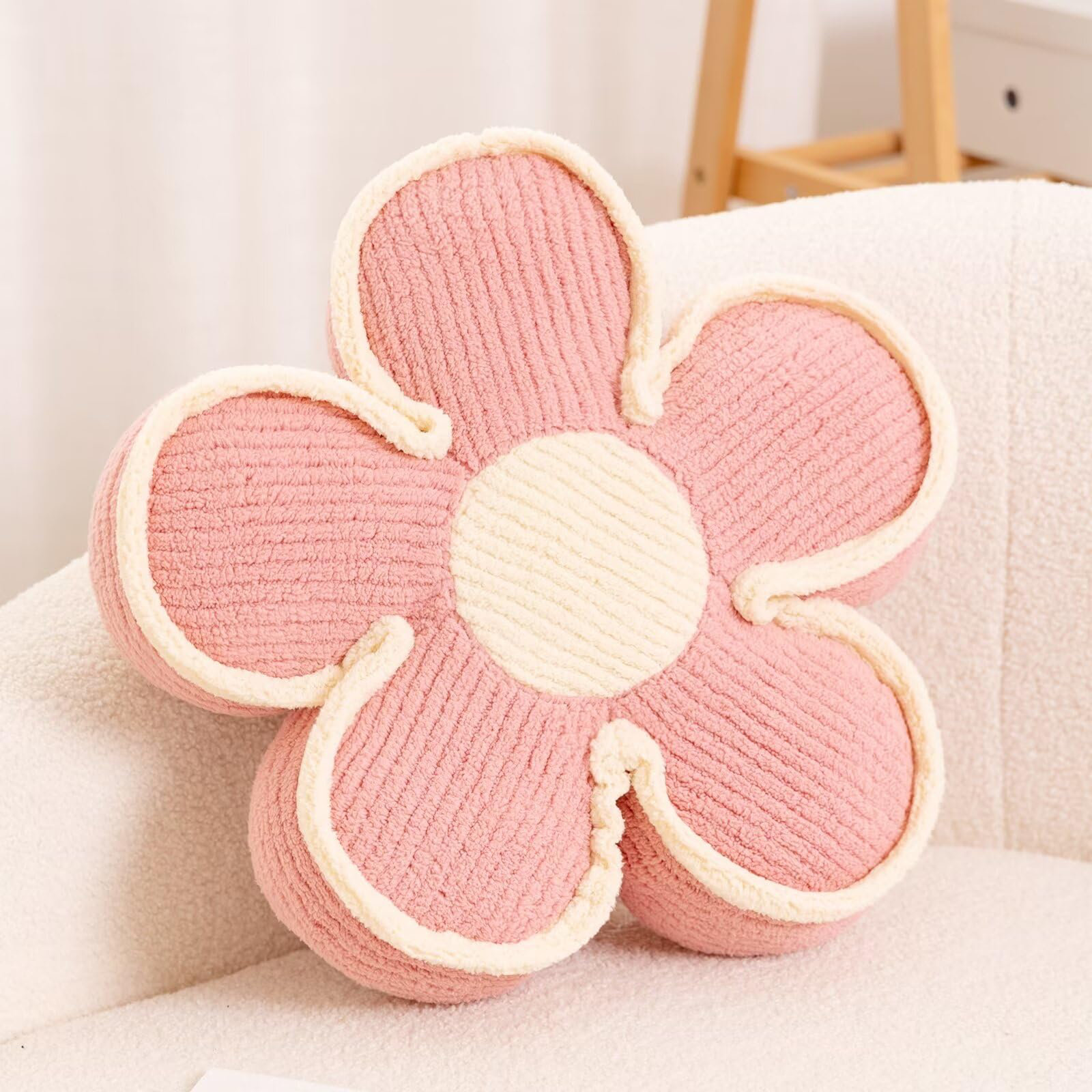 Room Flower Floor Pillow ColorLife Flower Pillow, Soft Flower