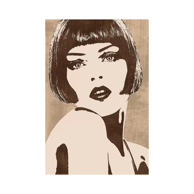 in Style I 1 Piece Wrapped Canvas Painting