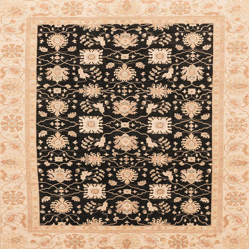 Abstract Indoor Rug, Square 7'