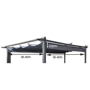 Polyester Replacement Canopy for Pergola