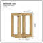 Table d'appoint 14 pouces