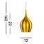 Tori 1 - Light Teardrop Pendant-17706155-17706156