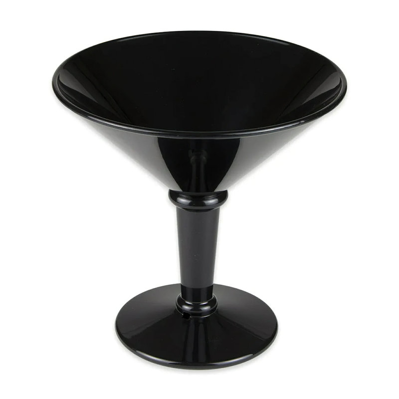 Alfreida Verre à martini, Noir