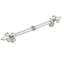 Charlemagne 4 inches c.c. pull with large Fleur De Lysin Satin-1165544008-1165544012