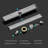 24 Inch Linear Shower Drain With Tile-In Pattern Grate-106754505
