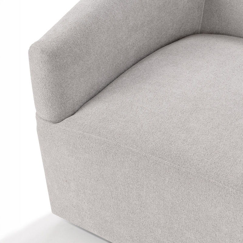 Vernon Swivel Armchair, Elite Gray