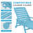 Grzedzinska Reclining Outdoor Lounge Adirondack Chair-1990471275
