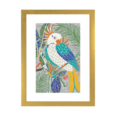 «Tropical Cockatoo» par Chariklia Zarris - impression d'art graphique
