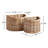Damian Rattan Wall Basket Set