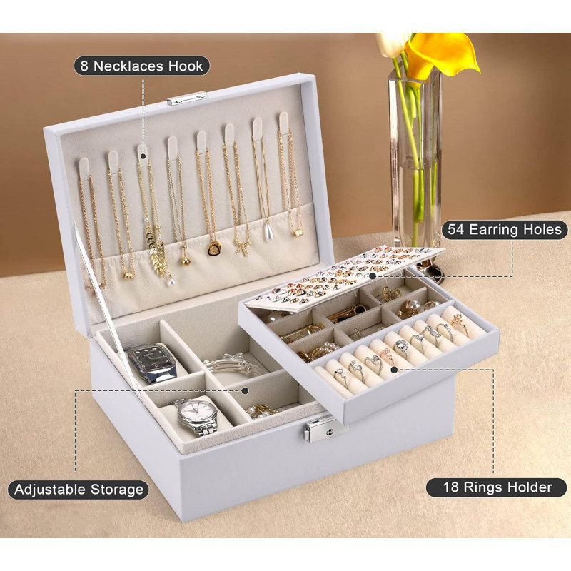 Jewellery Box +, White