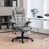 Polyester gris clair est en rupture de stock