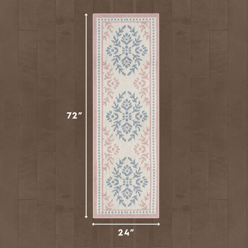 Laura Ashley Barnsley, Tapis de couloir 2 pi x 6 pi, Ivoire ivoire