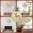 Deer Wall Clock Decor
