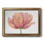 Simple fleur rose I - cadre photo, impression sur toile-95215438