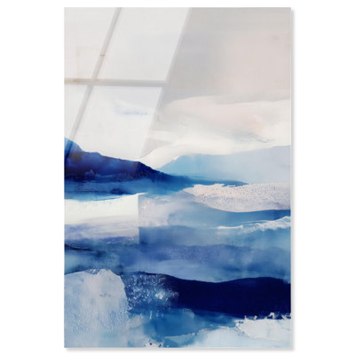 Impression sur toile Breath of the Ocean III Blue Art par Art Remedy