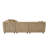 L-Shaped Curved Contemporary Sectional Sofa