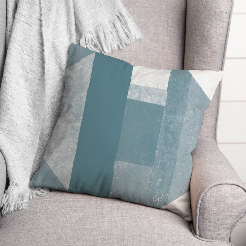  Coussin décoratif intérieur / extérieur, Bleu