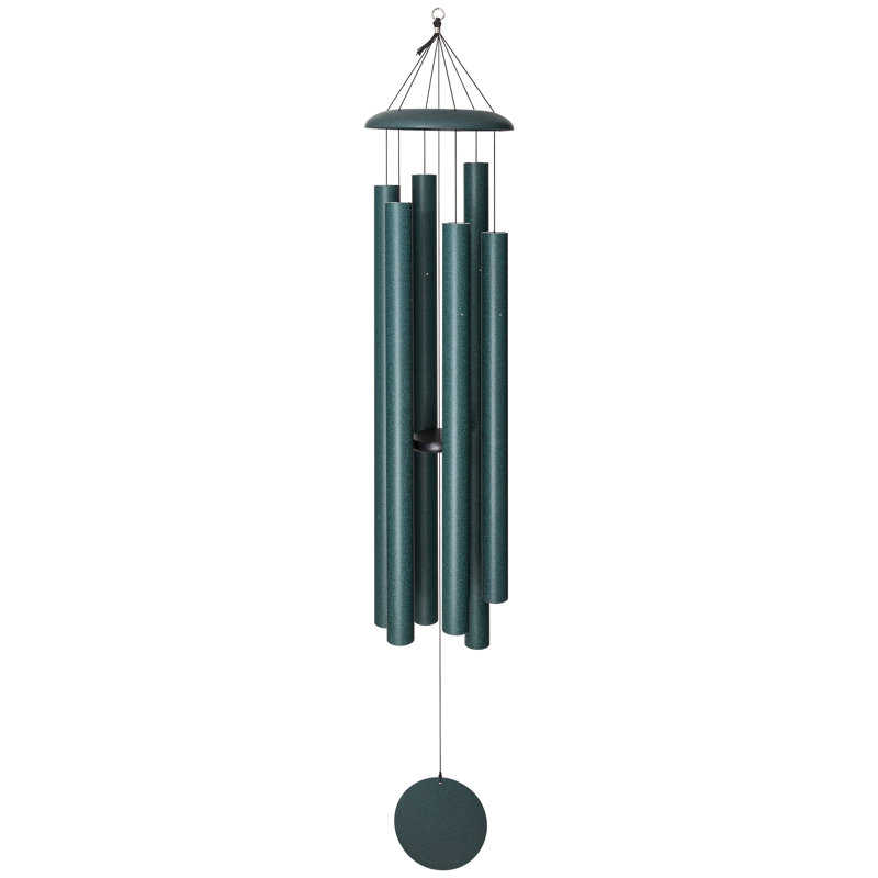 78-Inch Green Aluminum Outdoor Wind Chime