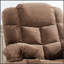 Fauteuil inclinable de massage surdimensionné avec 2 porte-gobelets, force et position réglables, améliorant la circulation sanguine et le confort-542988846