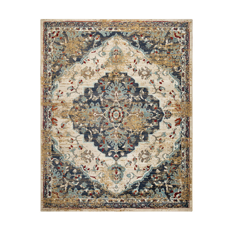 Tapis d'intérieur 100% polypropylène Collymore, Rectangle de 5 pi x 8 pi